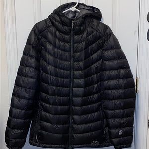 LLBean Ultralight 850 Down Hooded Jacket Womens 2X